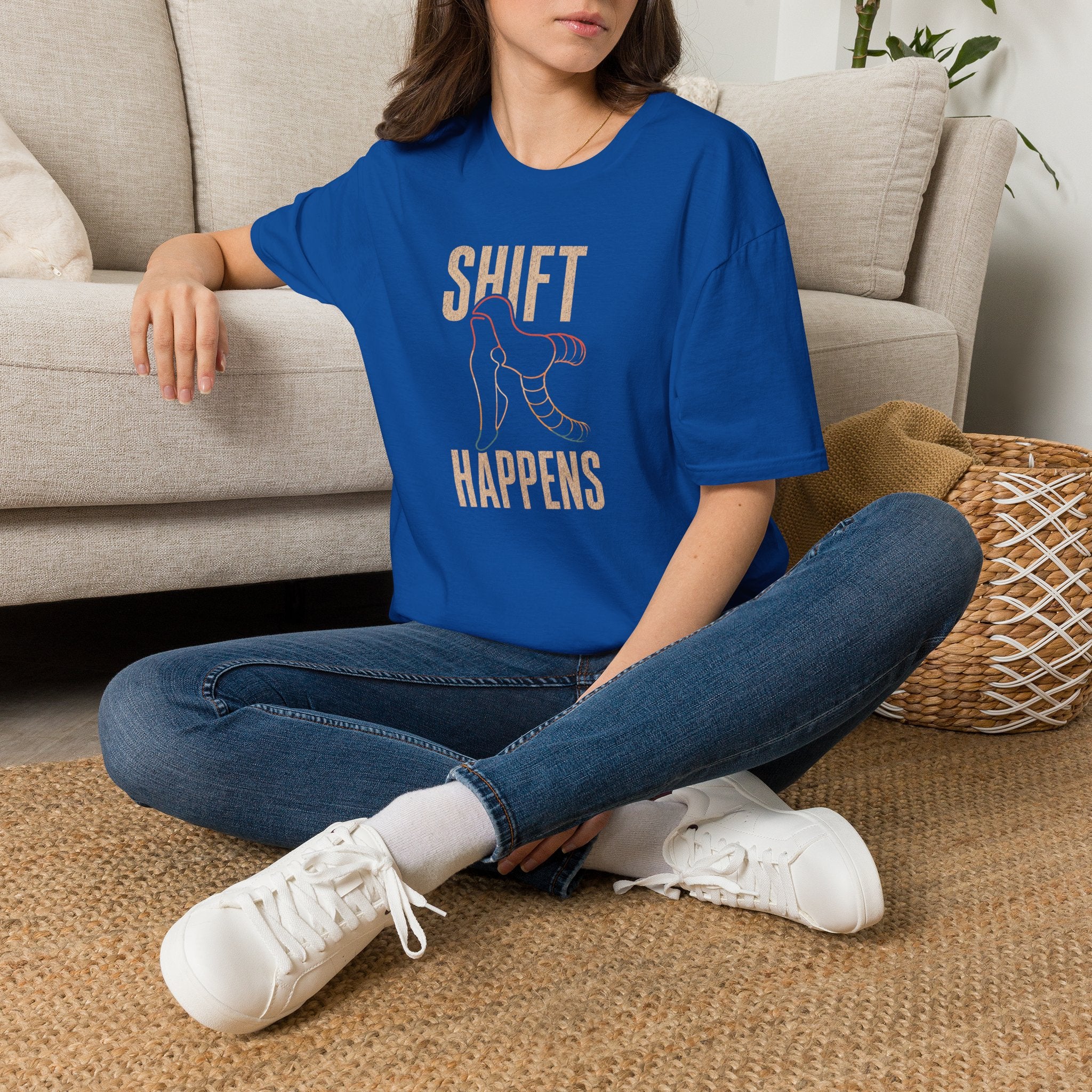 Shift Happens Saddle T-Shirt
