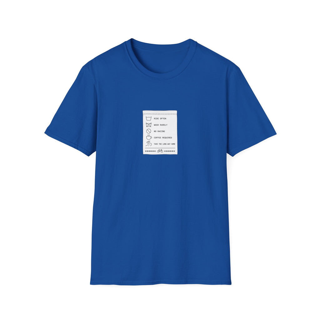 Washing Instructions T-Shirt