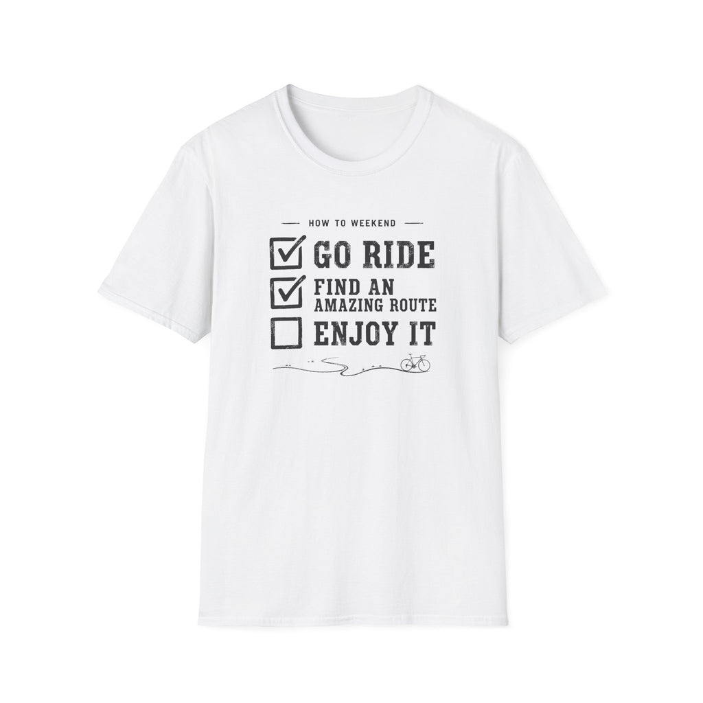 How to Weekend Checklist T-Shirt