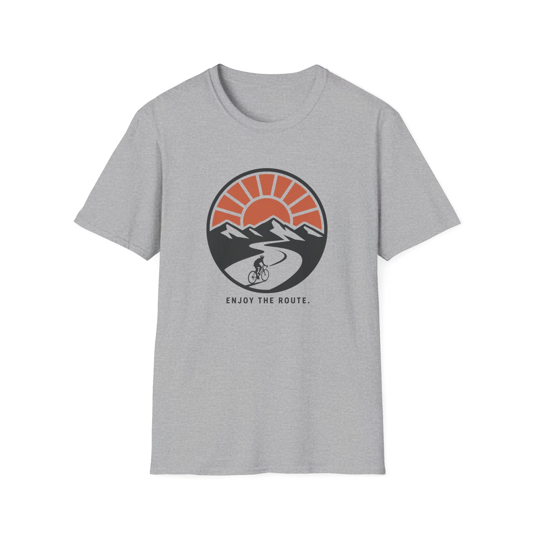Enjoy the Route Orange Sun T-Shirt