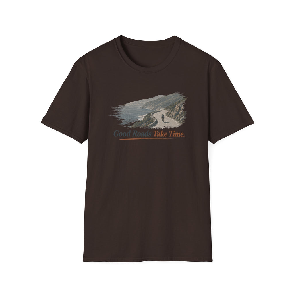 Good Roads Take Time Coast T-Shirt