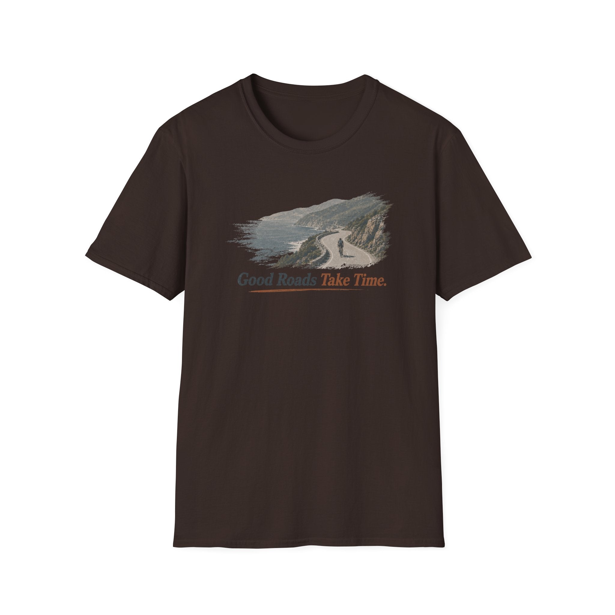 Good Roads Take Time Coast T-Shirt