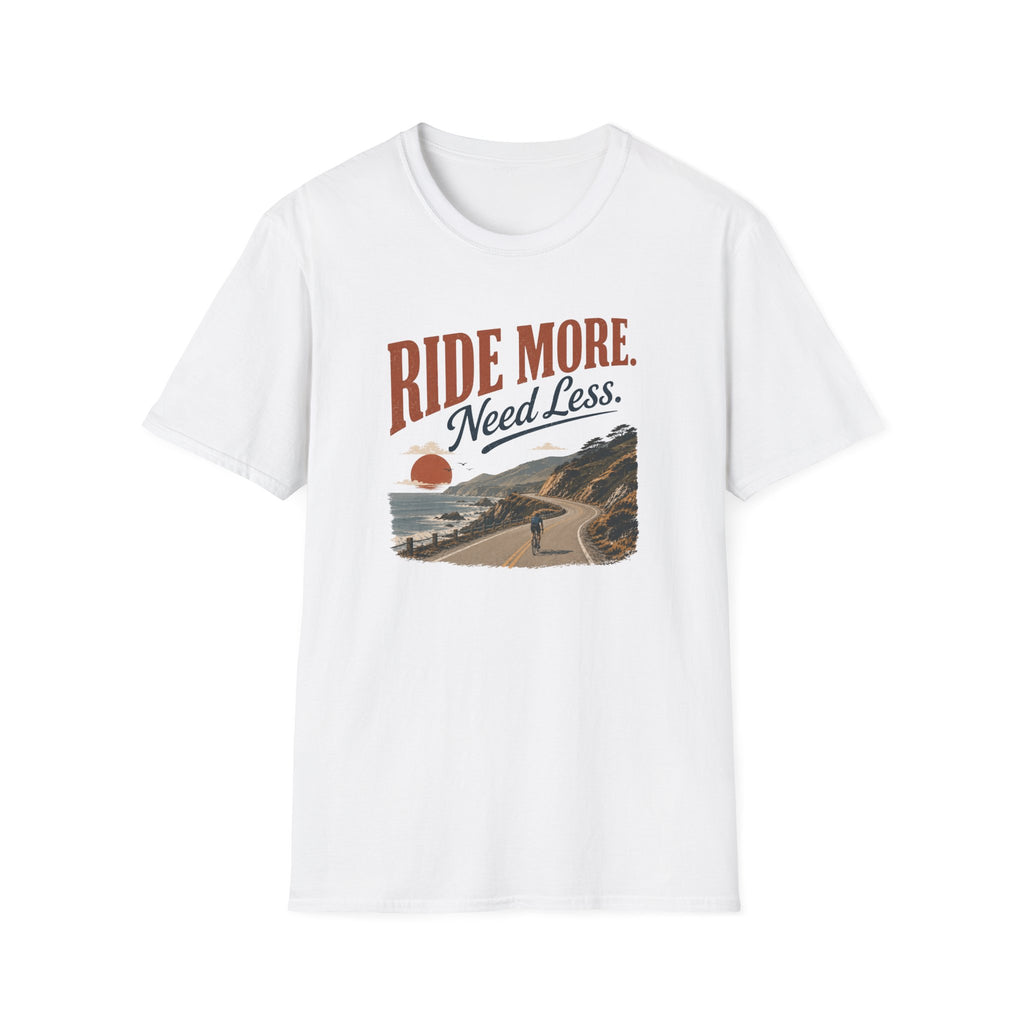 Ride More Need Less Coast T-Shirt
