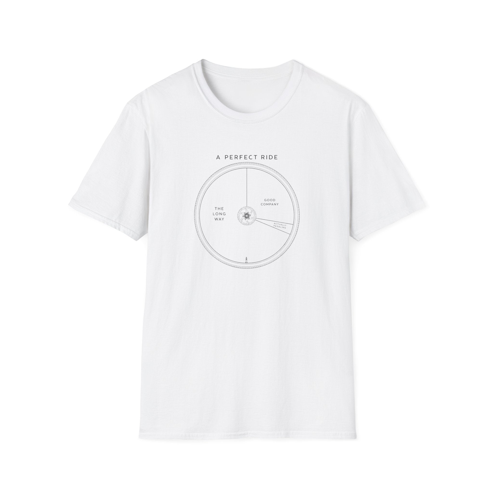 A Perfect Ride Wheel T-Shirt