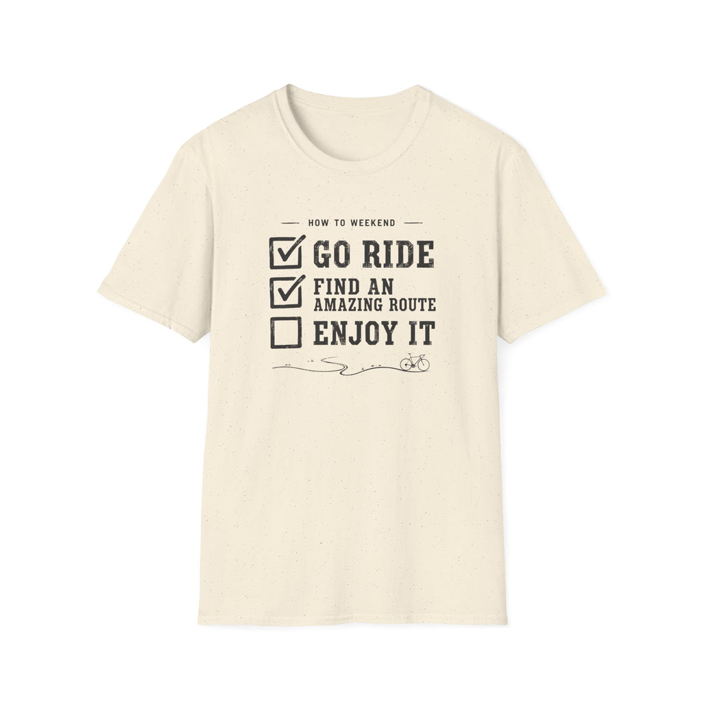 How to Weekend Checklist T-Shirt