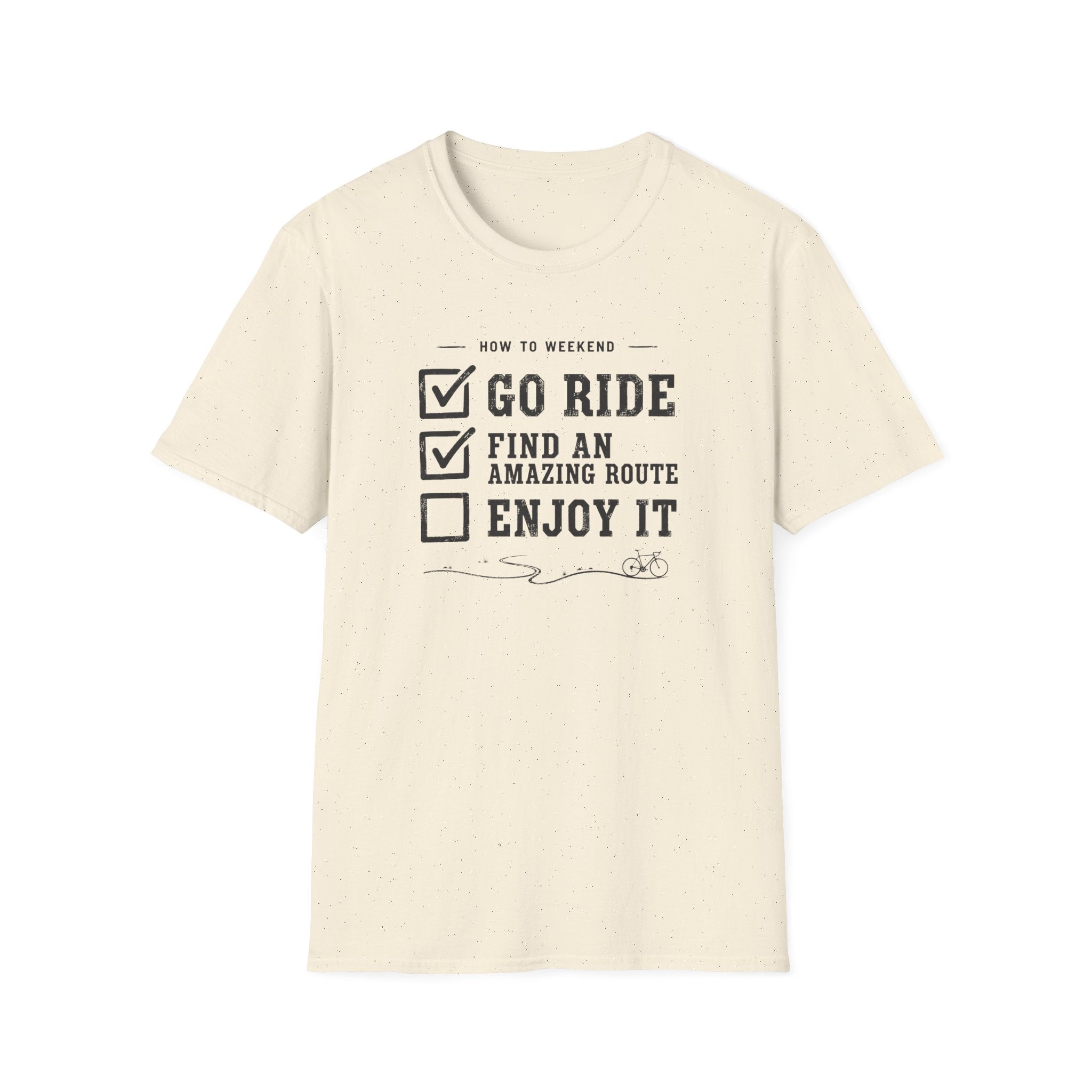 How to Weekend Checklist T-Shirt
