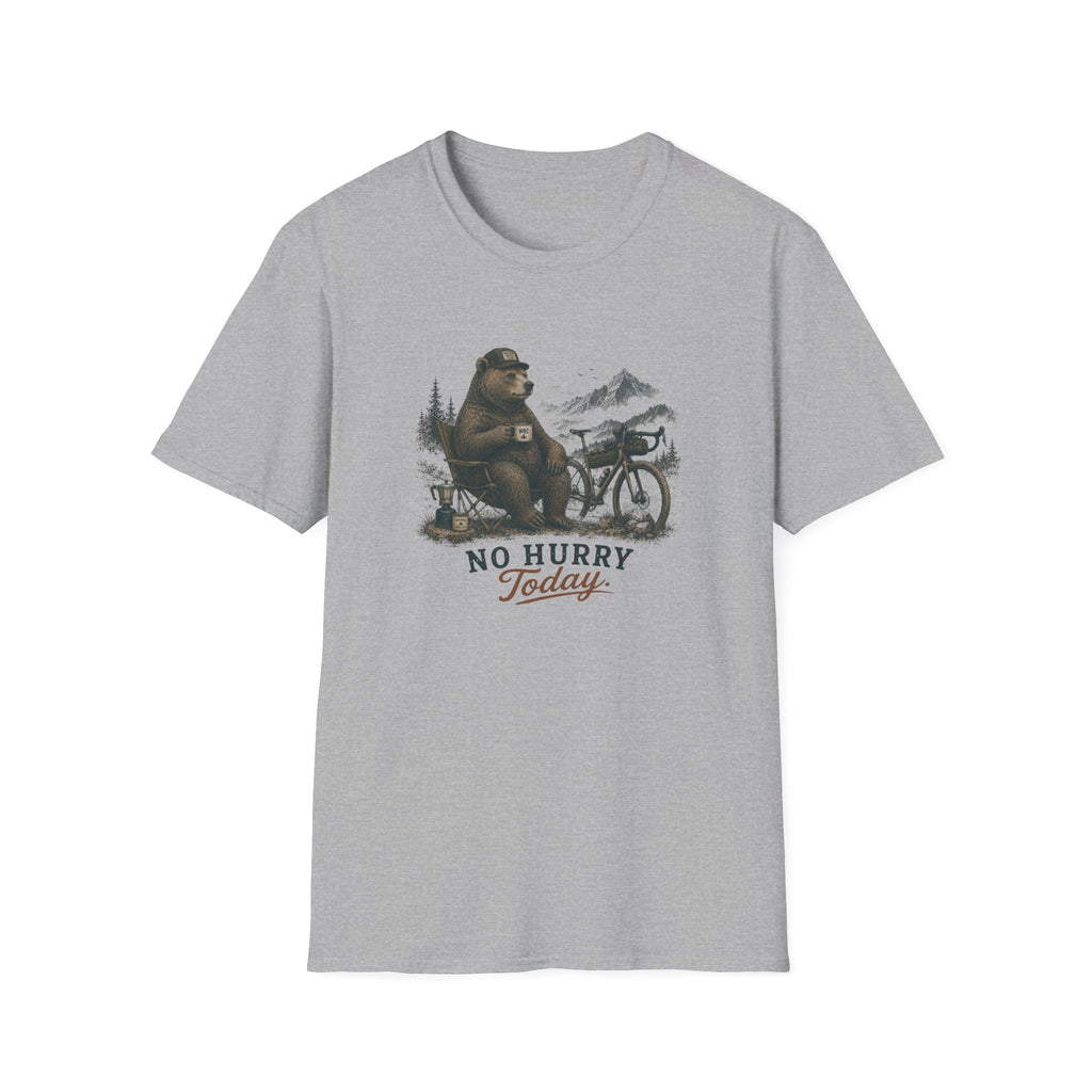 No Hurry Today Bear T-Shirt