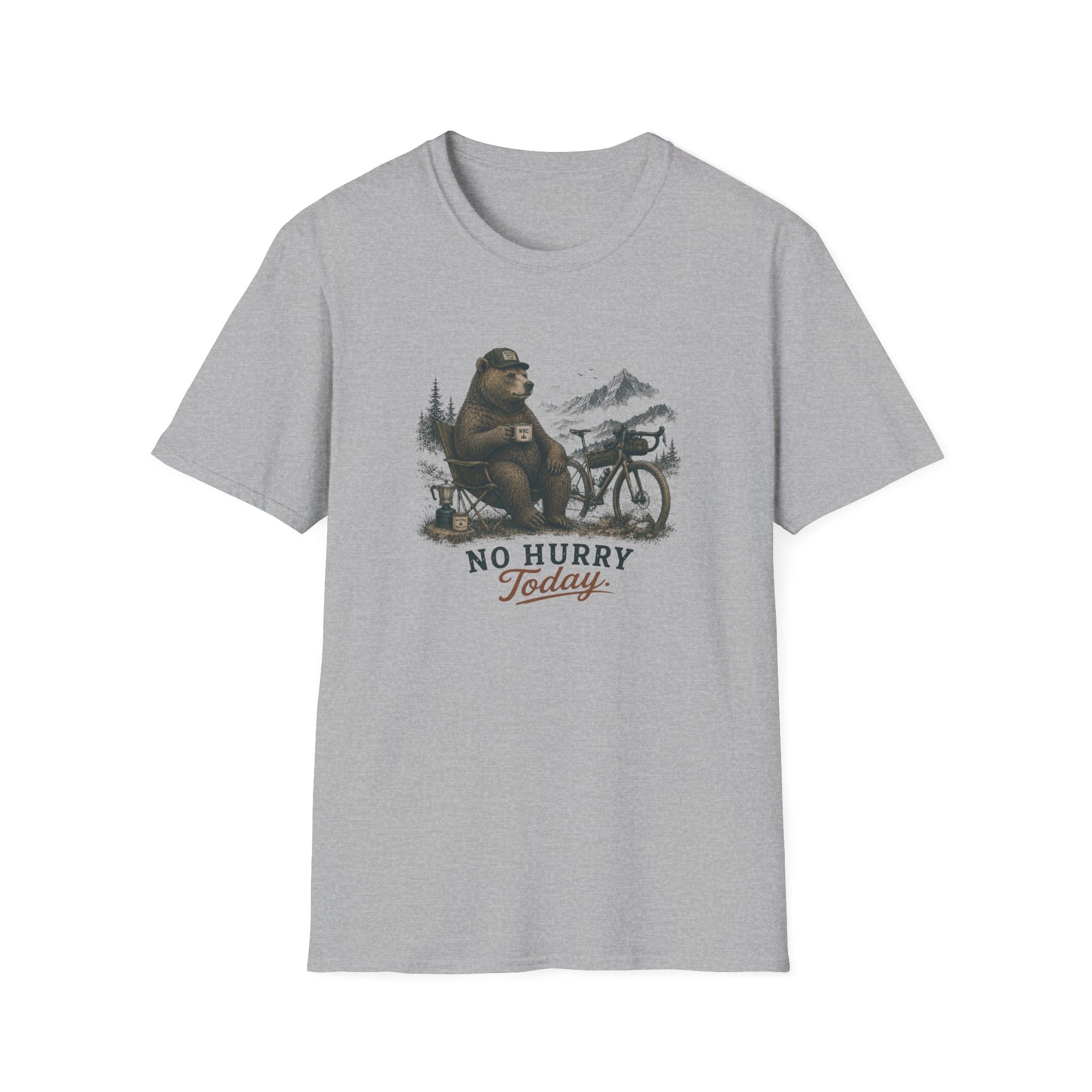 No Hurry Today Bear T-Shirt