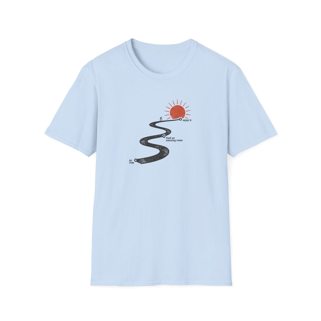 Find an Amazing Route Sun T-Shirt