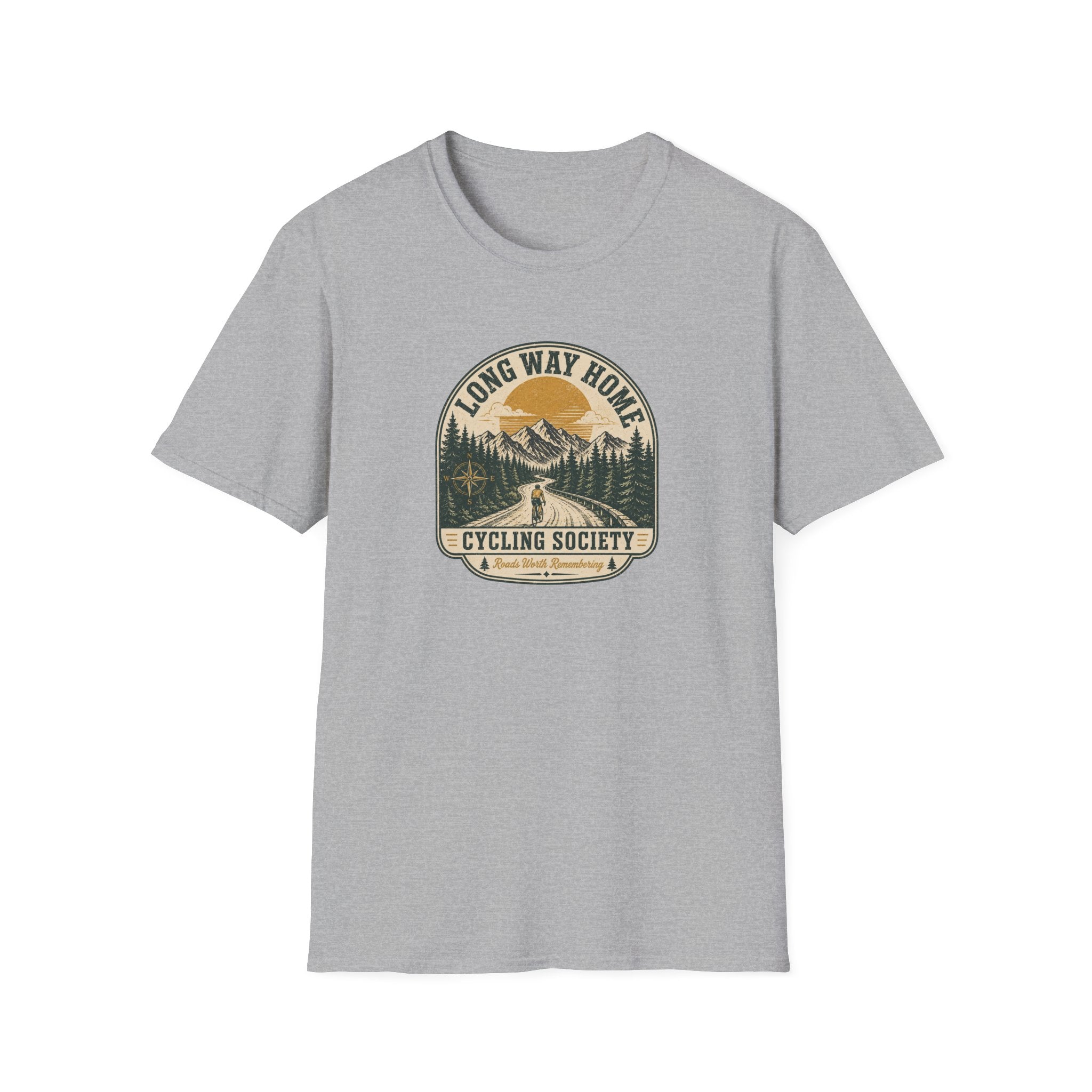 Long Way Home Cycling Societey T-Shirt