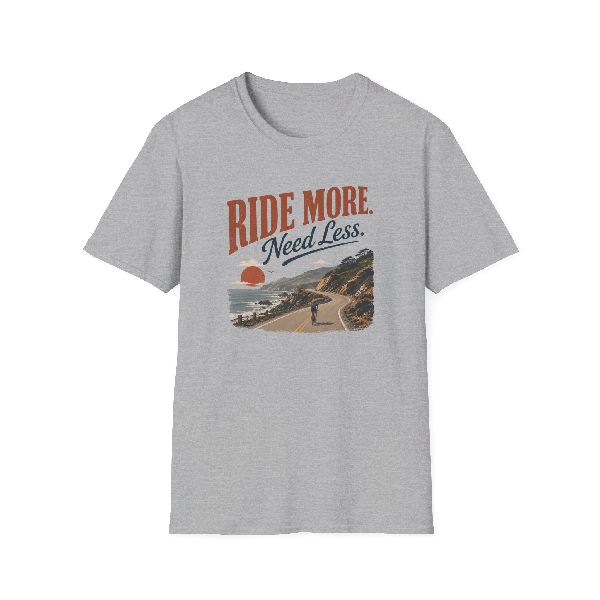 Ride More Need Less Coast T-Shirt