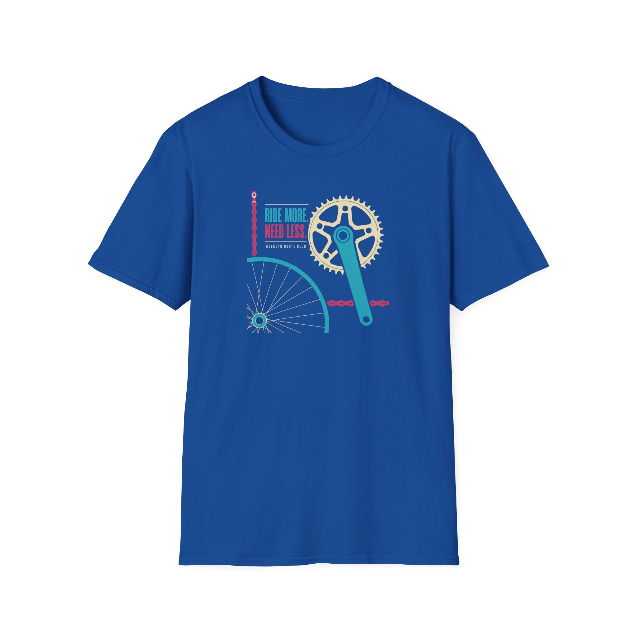 Ride More Need Less Neon Edition T-Shirt