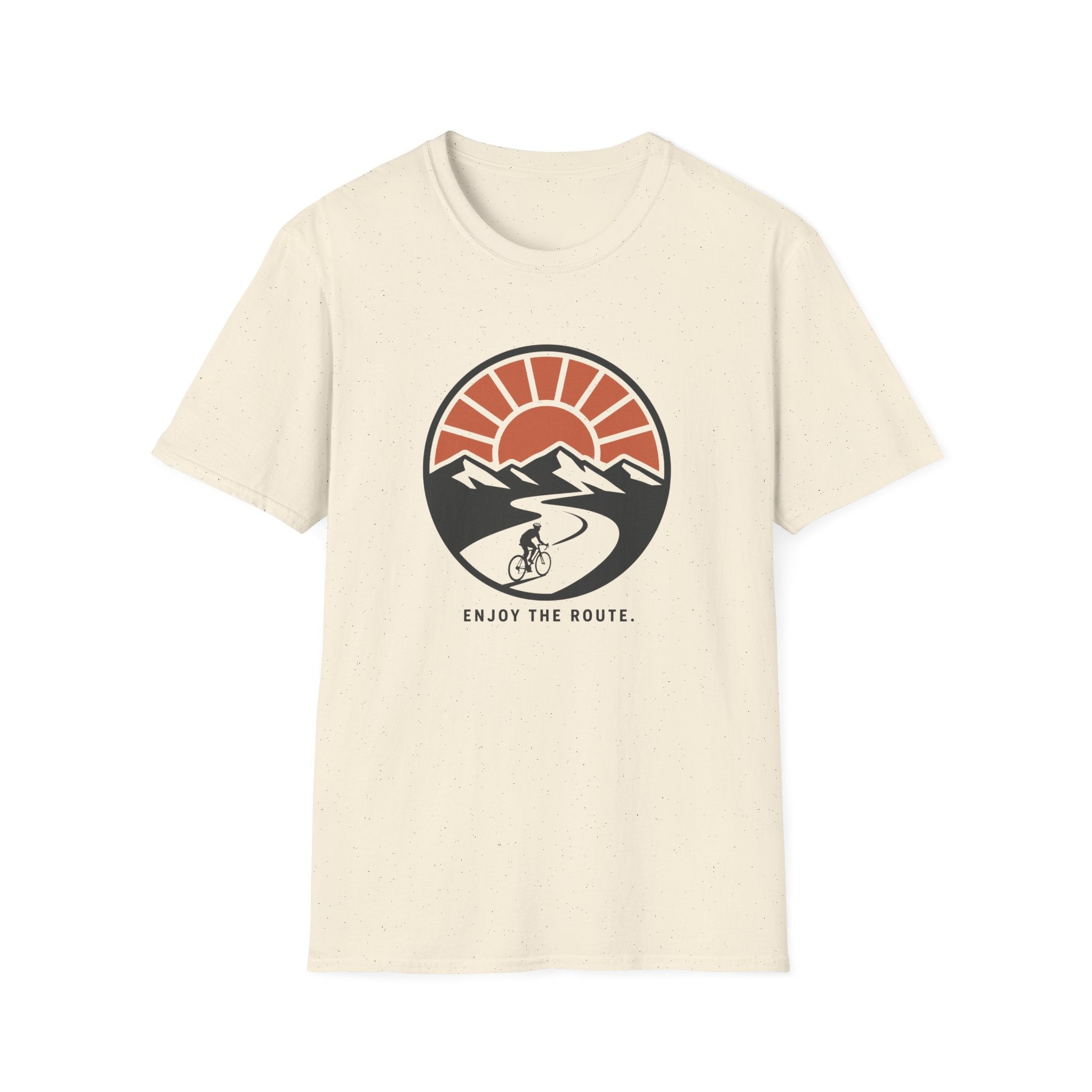 Enjoy the Route Orange Sun T-Shirt