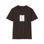 Washing Instructions T-Shirt
