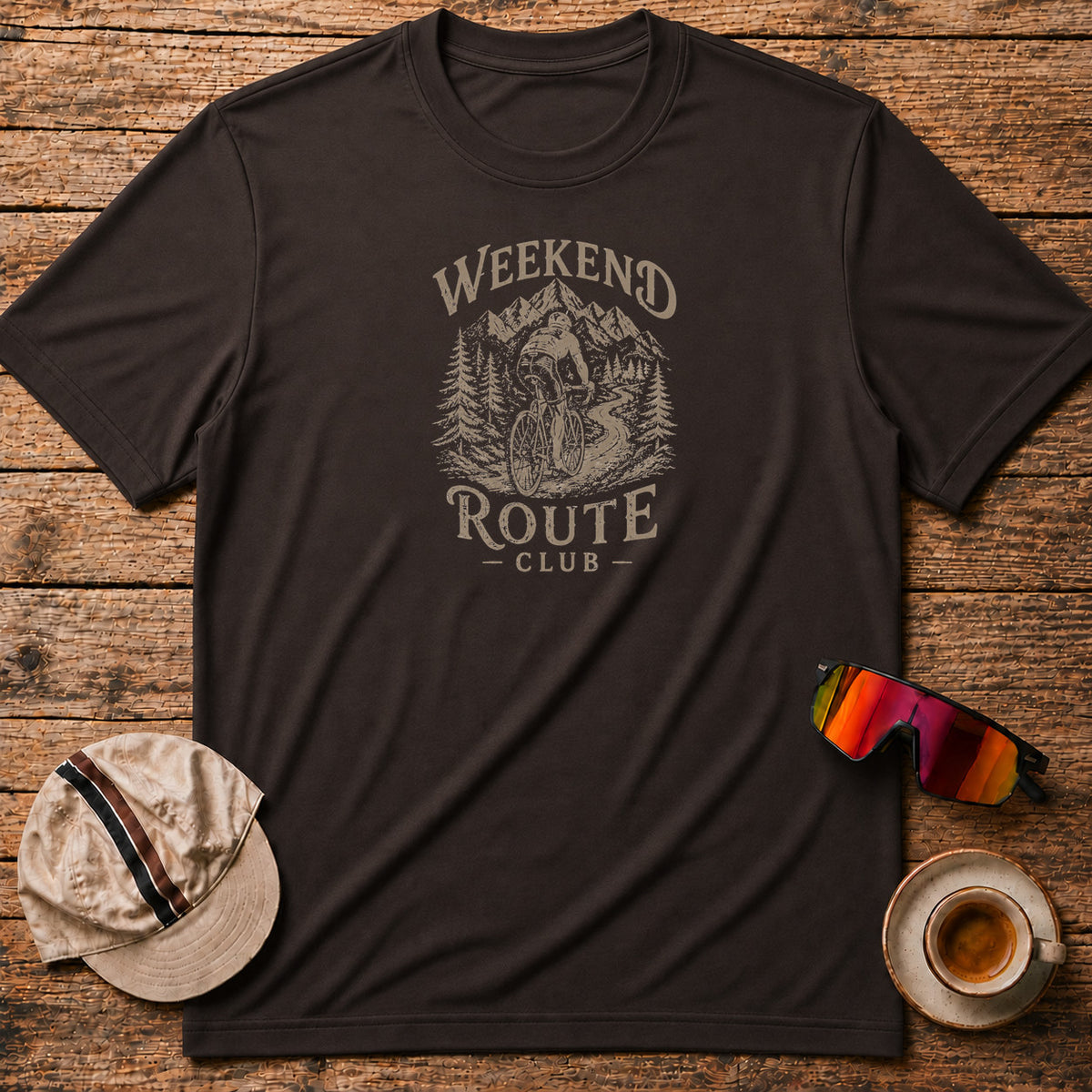 Weekend Route Club cycling T-shirt