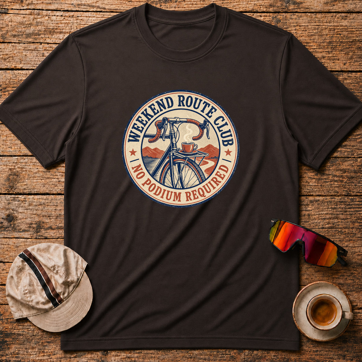 Weekend Route Club cycling T-shirt