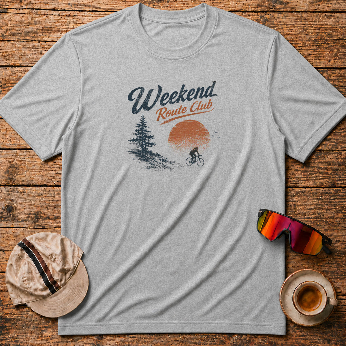 Weekend Route Club cycling T-shirt