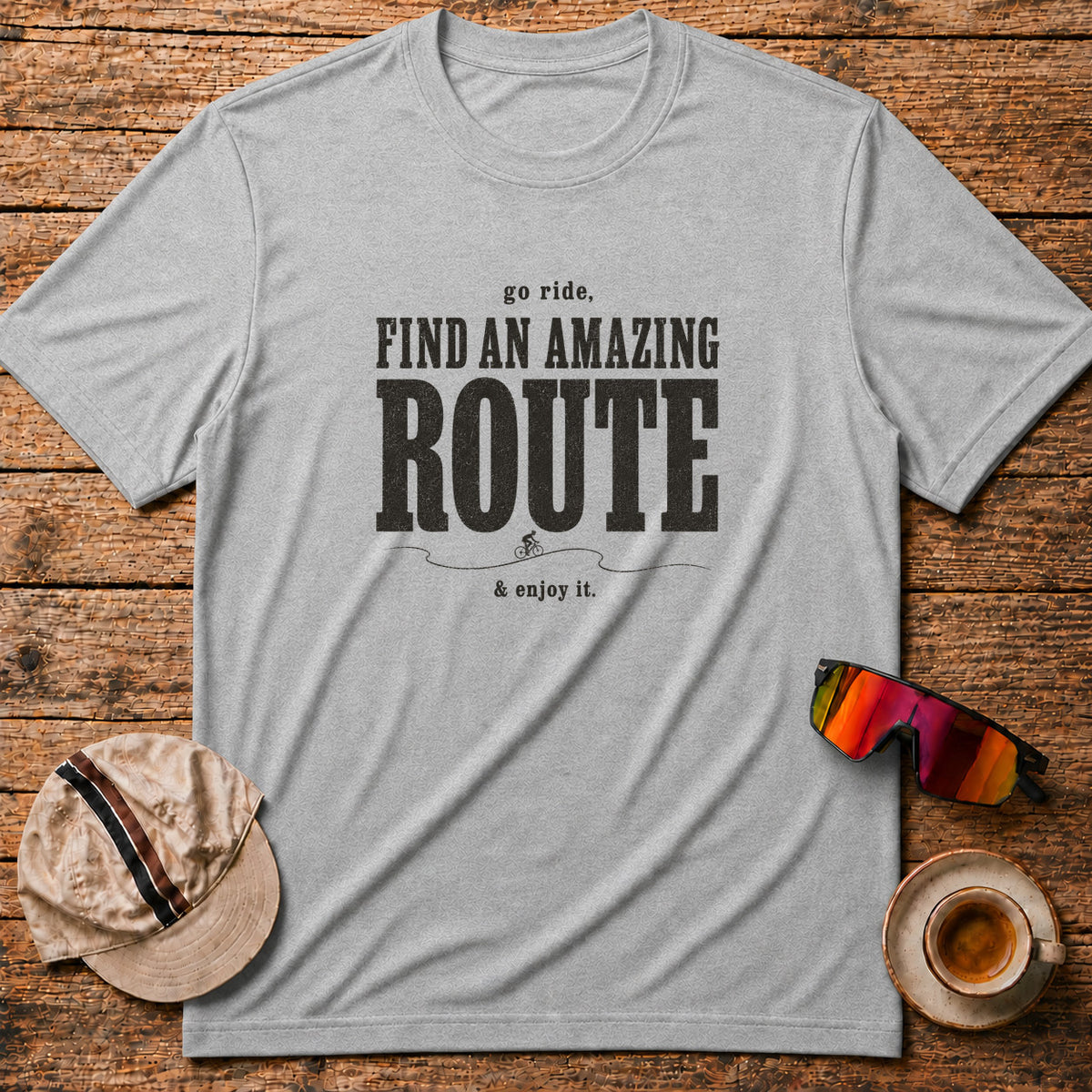 Weekend Route Club cycling T-shirt